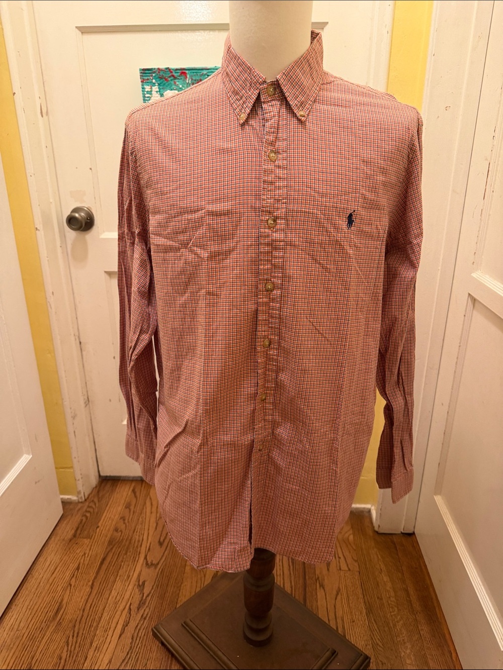 Polo by Ralph Lauren Red Multi-Check Button-Down Shirt